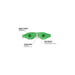 403 Cold Eye Mask with Stick-on Straps (Green) DeoDap