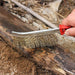1568 Stainless Steel Wire Hand Brush Metal Cleaner Rust Paint Removing Tool DeoDap