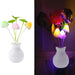 217 LED Dream Night Light, Auto ON/Off Sensor Mushroom Lamp (Multicolor) DeoDap