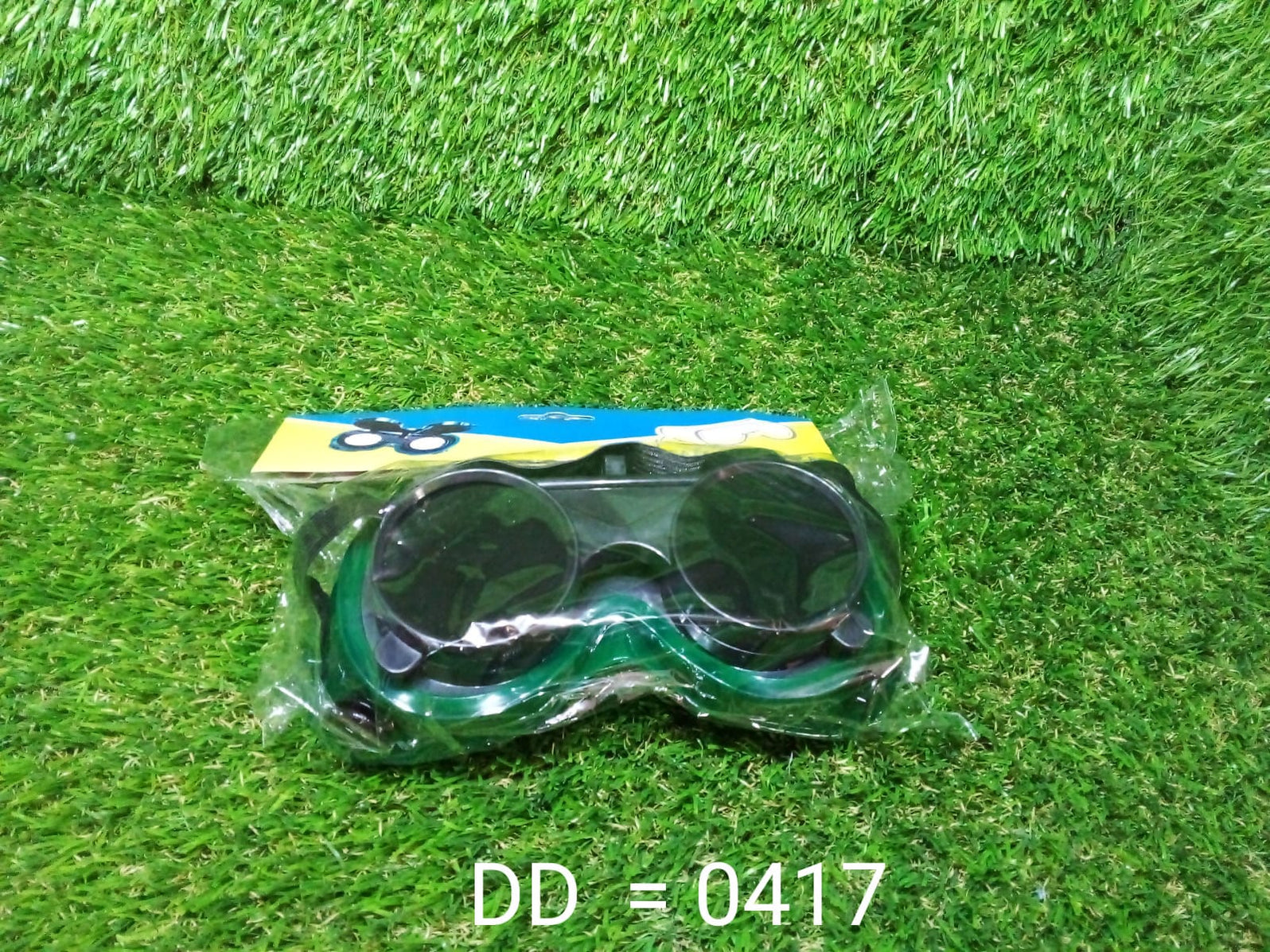 Welding Goggles (Dark Green, Large) — DeoDap