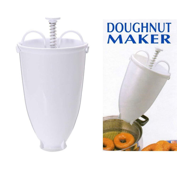 646 Mini Donut Maker Dispenser - Plastic Vada/Meduwada Maker DeoDap