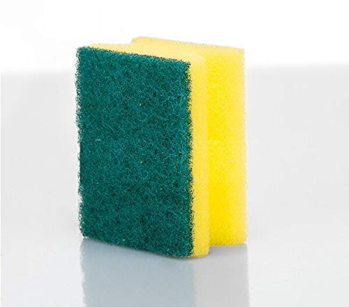 1429 Scrub Sponge 2 in 1 PAD for Kitchen, Sink, Bathroom Cleaning Scrubber DeoDap