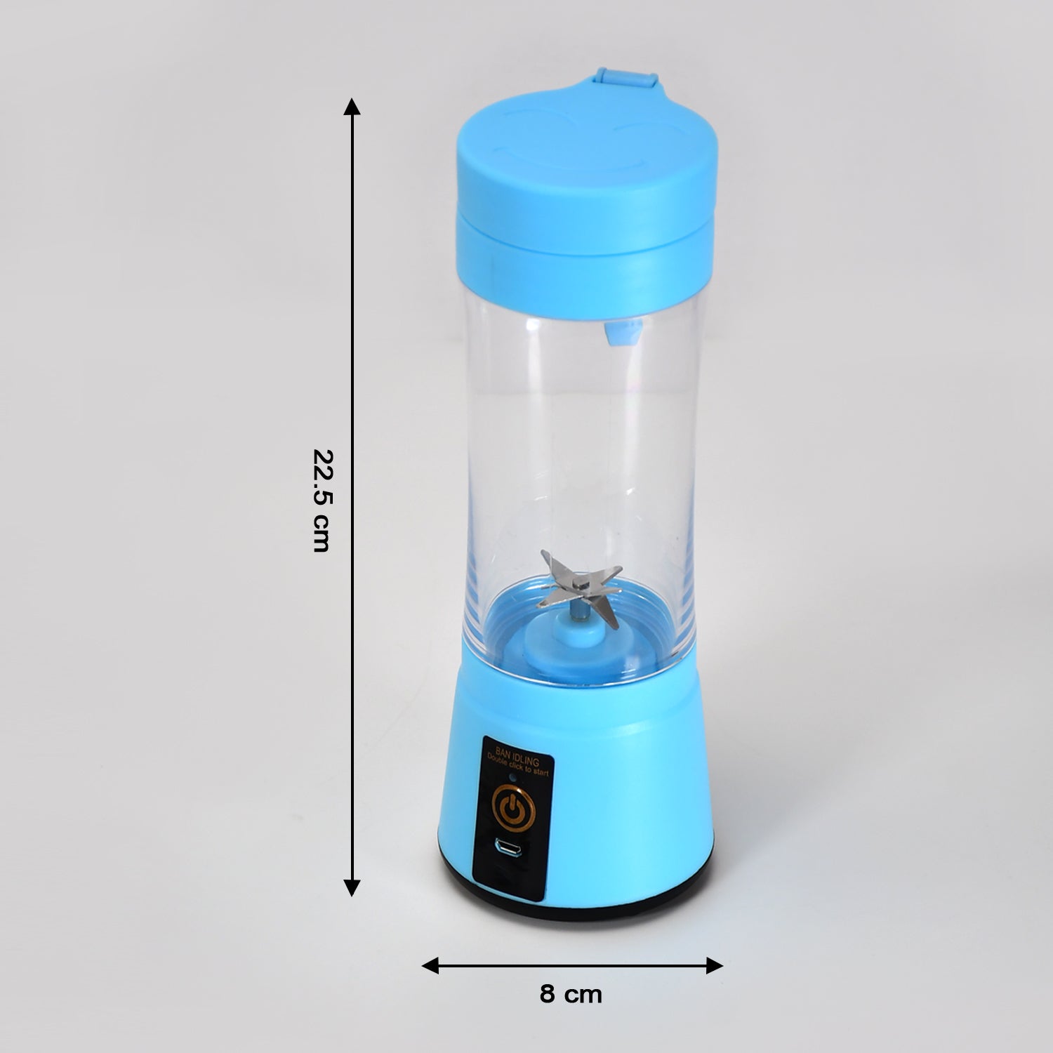 Dabster Portable USB Rechargeable 6-Blade Juicer Blender - Image 6