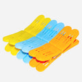 Cloth Drying Clips – Strong Grip Multicolour Plastic | BathNova