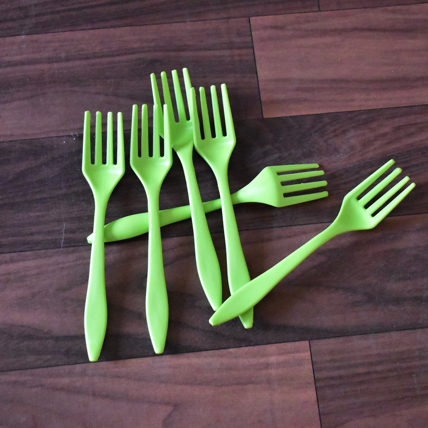 Kitchen fork set plastic 6 pieces.