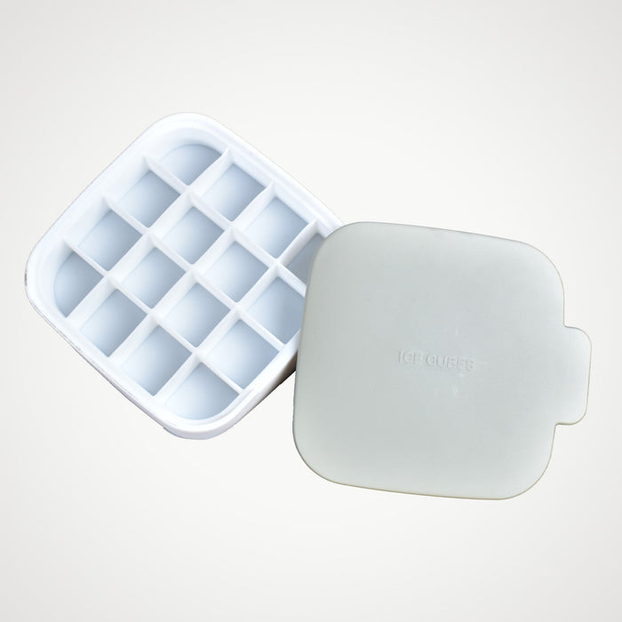 5938 Silicone Ice Tray Mold Household Press-type Ice Cube Grinder Food-grade Freezer Box Multi-functional Ice Storage Box