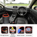 Foldable Car Trash Can – 4L Space-Saving Organiser | Velvet Wheels