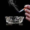 Cigar Ashtray – Round Glass Tabletop for Home & Office | Sanford