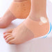1475 Anti Crack Silicone Half Gel Heel And Foot Protector Moisturizing Socks DeoDap