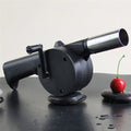 BBQ Air Blower Fan – Portable Hand Crank for Charcoal Grills | Velvet Wheels