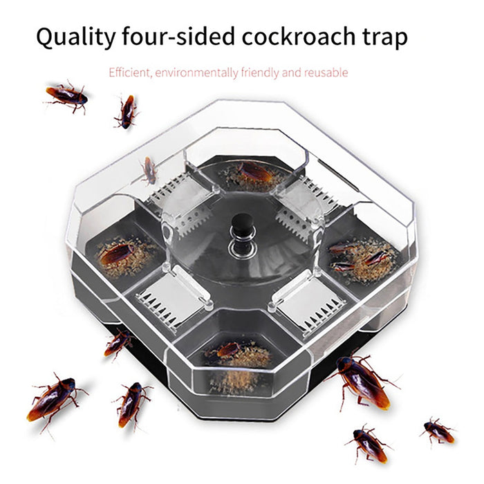 1471 Cockroach Traps Box Cockroach Bug Roach Catcher Cockroach Killer DeoDap
