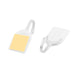 1627 Adhesive Sticker ABS Plastic Hook Towel Hanger for Kitchen/Bathroom DeoDap