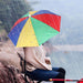 1445 Hands Free Umbrella Hat to Protect from Sun & Rain DeoDap