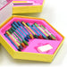 0859A Colouring Combo Colors Box Color Pencil,Crayons, Water Color, Sketch Pens Set of 46 DeoDap