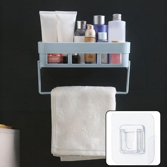 1651L Multipurpose Kitchen Bathroom Shelf Wall Holder Storage Rack Bathroom DeoDap