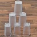 Unbreakable Plastic Drinking Glasses – 350ml Set of 6 | Ganesh