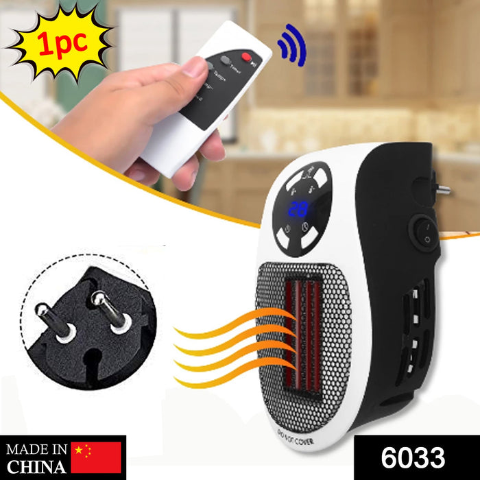 6033 Portable Electric Heater Mini Fan Heater Desktop Household DeoDap