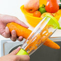 Vegetable Peeler with Container – Mess-Free Kitchen Tool | CookAura