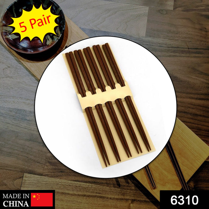 6310  Classic Chopstick used for eating in a traditional Japanese way and can be used in all kinds of places like restaurants. (10 Single Pcs) DeoDap