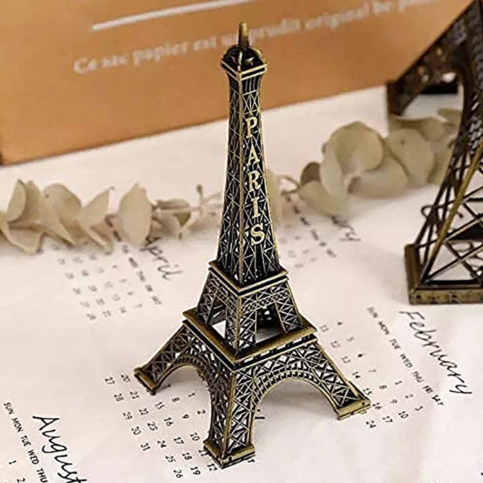 Eiffel Tower Decor Paris Souvenirs Statue | Metal Paris Eiffel Tower  Figurine - Figurines & Miniatures - Aliexpress