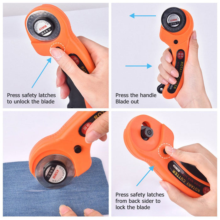 9048 Manual Sewing Roller Cutter Rotary Blade — Deodap