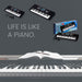 4515 Piano Musical Keyboard With Mic 37 Music Key Keyboard For Kids Toy DeoDap