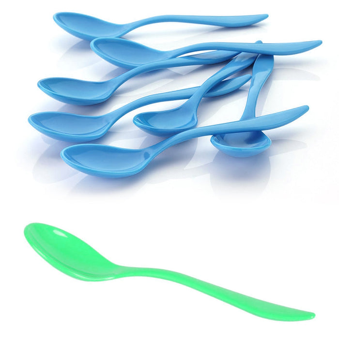 0112A Fancy Spoon Used While Eating and Serving Food Stuffs Etc. DeoDap