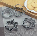 Cookie Cutter Set – 12 Pcs Stainless Steel Shapes | Bake & Dwell