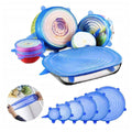Silicone Stretch Lids – Reusable Food Covers Set of 6 | Tidy Table