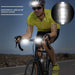 1560 Rechargeable Bicycle Front Waterproof LED Light (White) DeoDap