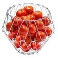 Foldable Fruit Basket – Multipurpose Stainless Steel | Tidy Table
