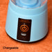 0131 Portable 6 Blade Juicer Cup USB Rechargeable Vegetables Fruit Juice Maker Juice Extractor Blender Mixer DeoDap