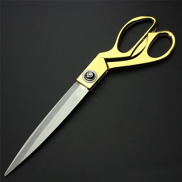 0560 Gold Plated Professional Cloth Cutting Scissor DeoDap