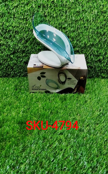 4794 New Leaf Soap Box used in all kinds of household and bathroom places as a soap stand and case. DeoDap