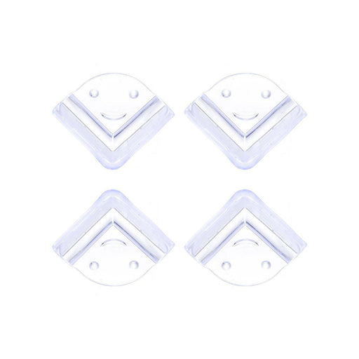 1696 Table Corners Edge Protector Guards for Baby Child Safety (Pack of 4Pc) DeoDap