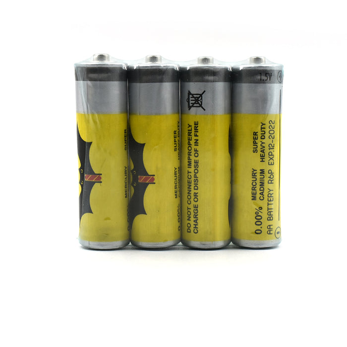 6121 4Pc AA Battery and power cells used in technical devices such as T.V remote, torch etc for their functioning. DeoDap