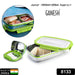 8133 Ganesh Junior Stainless Steel Lunch Pack for Office & School Use DeoDap