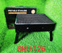 126 Folding Barbeque Charcoal Grill Oven (Black, Carbon Steel) DeoDap