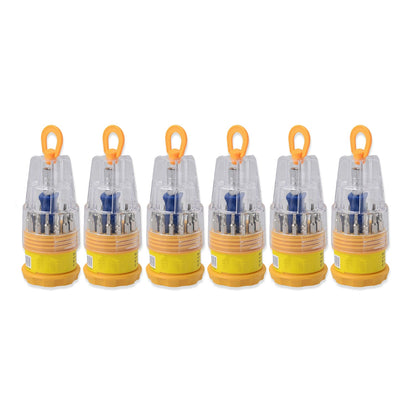 16-in-1 magnetic screwdriver set with various bits