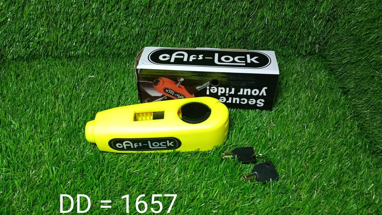 1657 Heavy Duty Bike Brake Lock - Locking System by Holding Handle Bar with Brake Lever DeoDap