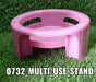 732 Multipurpose Unbreakable Plastic Matka Stand/Pot Stand DeoDap