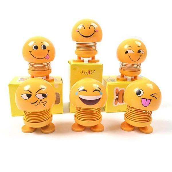 602 Emoticon Figure Smiling Face Spring Doll DeoDap