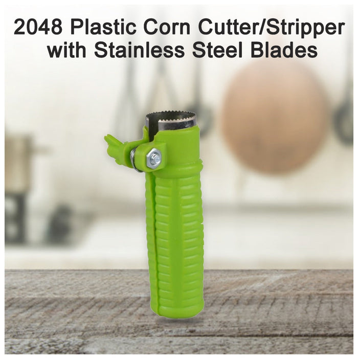 2048 Plastic Corn Cutter/Stripper with Stainless Steel Blades DeoDap