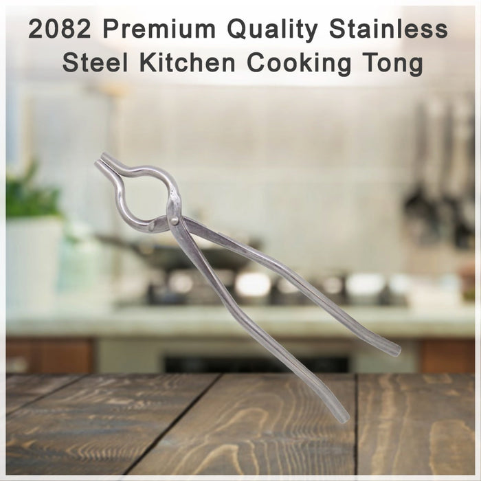 2082 Premium Quality Stainless Steel Kitchen Cooking Tong DeoDap