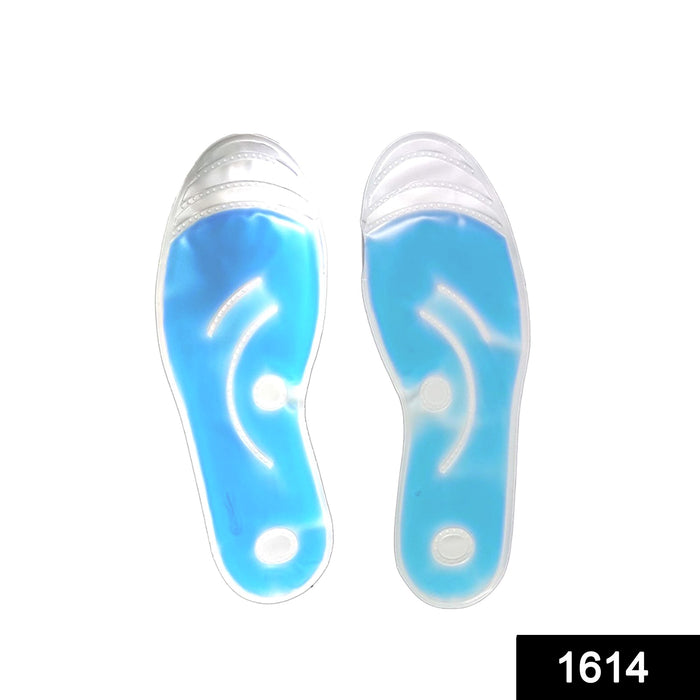 1614 Silicone Gel Shoe Pads Foot Insoles Cushion Pad (1Pair) DeoDap