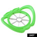 2457 Plastic Apple Cutter Slicer with 8 Blades and Handle DeoDap