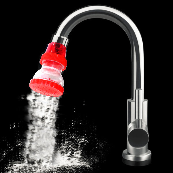 1450 Small Plastic 360-Degree Shower Head Faucet DeoDap