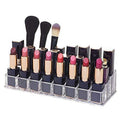 Acrylic Lipstick Holder – 24 Section Cosmetic Organizer | Organivo