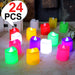 241 Festival Decorative - LED Tealight Candles (Multi, 1) DeoDap