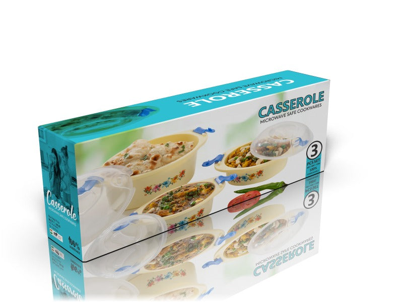 2162 Hot N Fresh Insulated Plastic Casserole Gift Set (3 Pieces) DeoDap